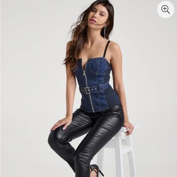 VENUS Tops - Brand new Venus denim bustier top